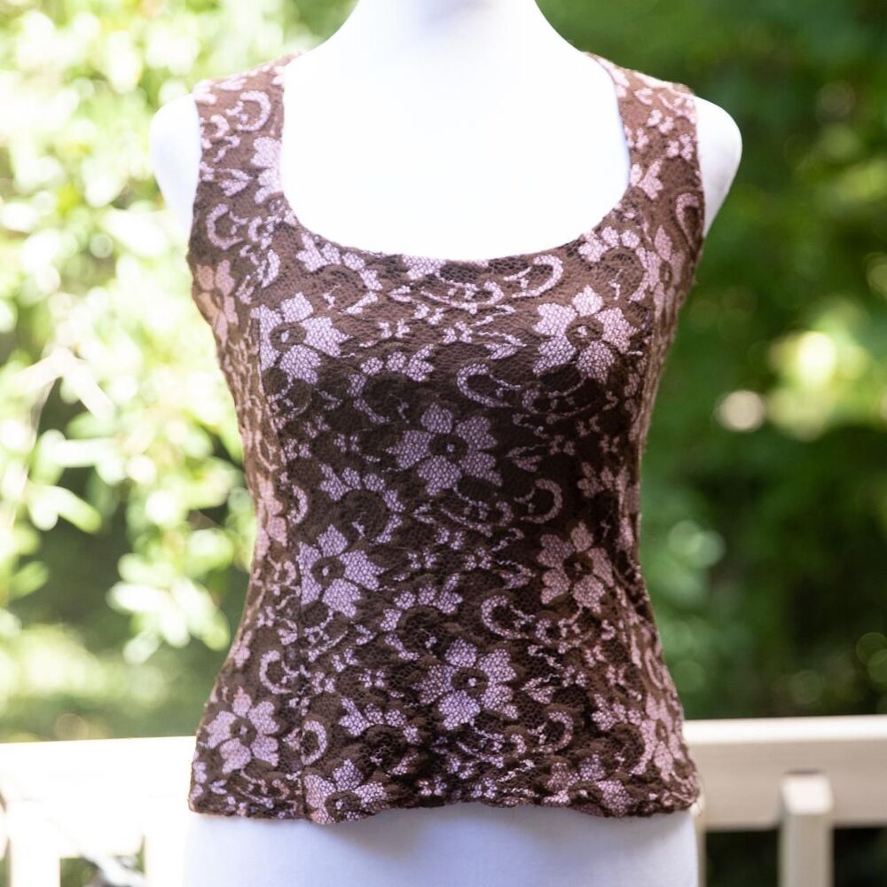 Unbranded Women's Brown and Pink Blouse